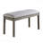 1-Piece Bench - Padded Upholstered Seat