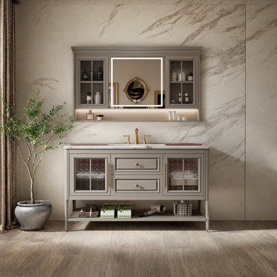 Armoire de salle de bain haut de gamme américaine moderne