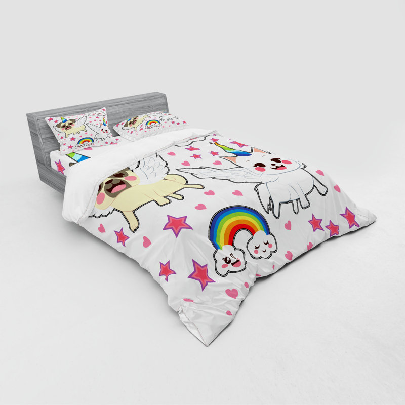 Housse de couette grand + 3 pièces supplémentair
