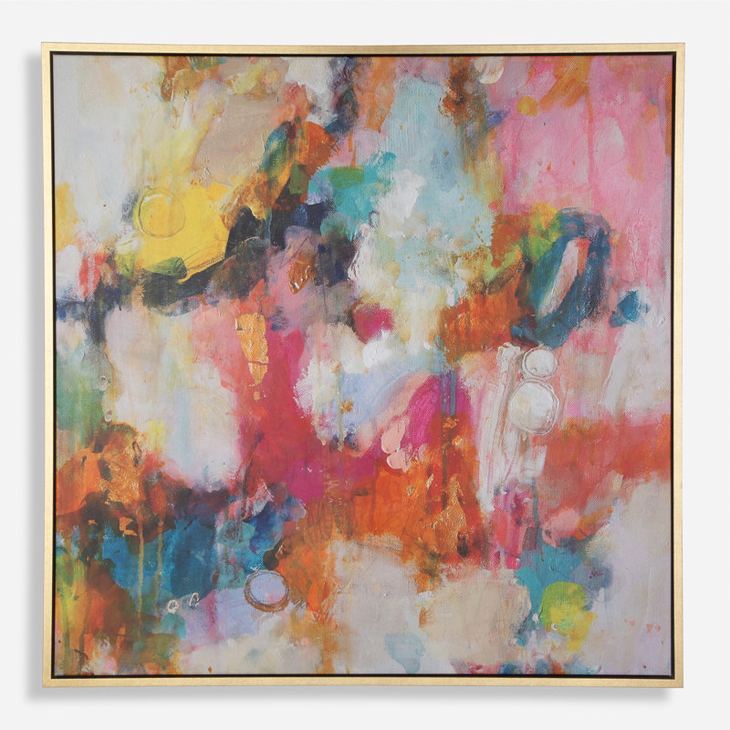 Uttermost A Colorful Mindset, art abstrait encadré