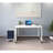 18" Deep 2 Drawer Letter Width Vertical File Cabinet With Accessory Drawer And Steel Legs-698344076