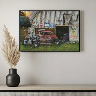«Vintage Racing» par Ed Wargo, reproduction d'art