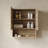 26" Over Toilet Storage With Shelf And Doors, White Oak Color, Plywood, Smooth Edges, Suitable For Bathroom Cabinet 2 Doors Shelf, Movement, Match Decor-73844876