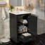 Meuble-lavabo de 20 po avec lavabo en céramique-134085829