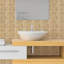 Stone Mosaic Wall Tile Sticker Set 15cm x 15cm PVC-516283592