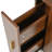 Corner Dresser with Mirror and LED Lights, Modern Dressing Set with Mirror and Stool, Brightness Adjustable Folding Mirror