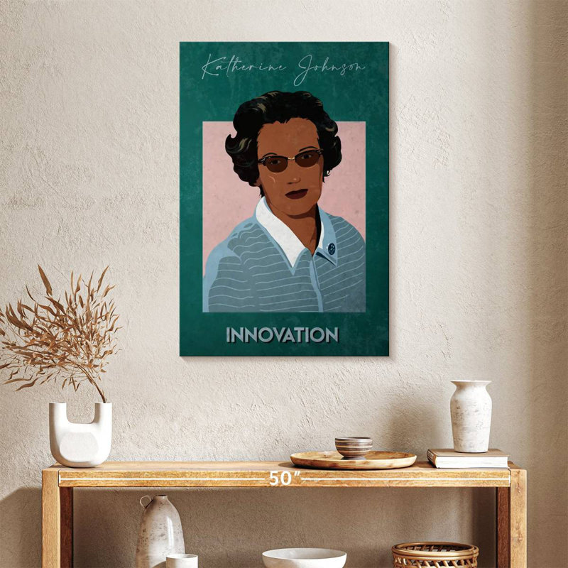 Katherine Johnson Innovation, H 36 po x l 24 po
