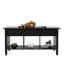 Table basse à plateau relevable avec rangement Nicolasa
