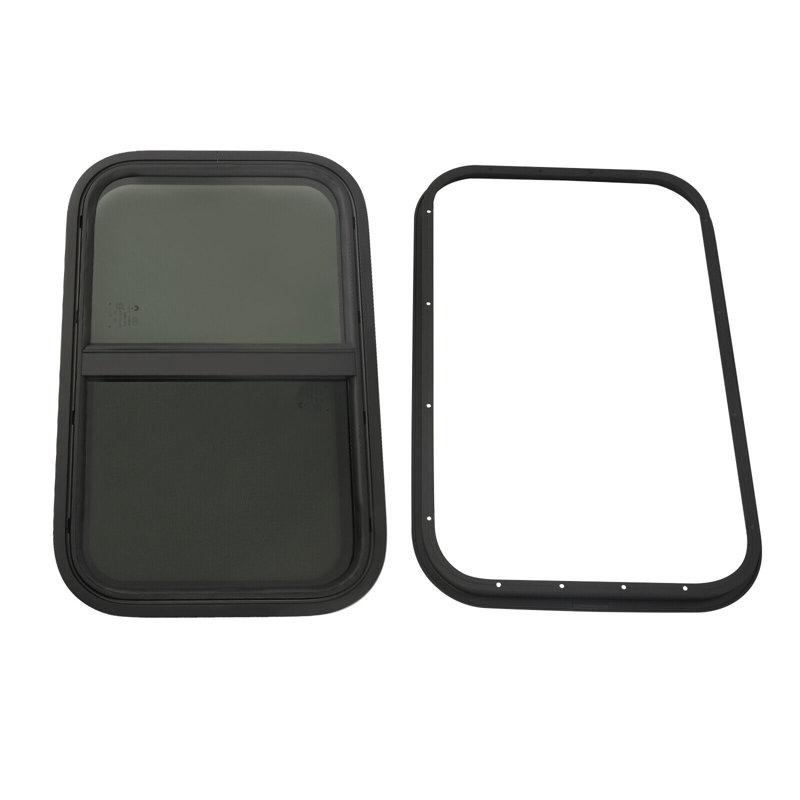15" W x 24" H RV Window Replacement Trailer Window with Screen