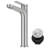 KRAUS Indy Bathroom Faucet For Vessel Sink In Spot-Free With Single Handle, Pop Up Drain And Supply Lines-107426082