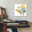 «Blue and Gold Bird» par Stellar Design Studio, art mural en verre acrylique-172578890