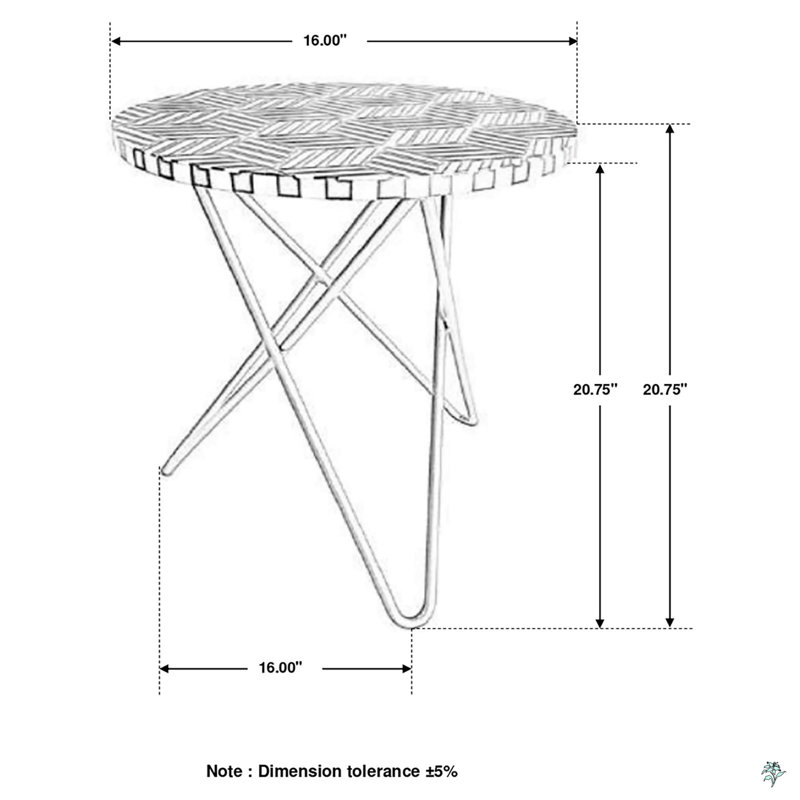 Table d'appoint supérieure