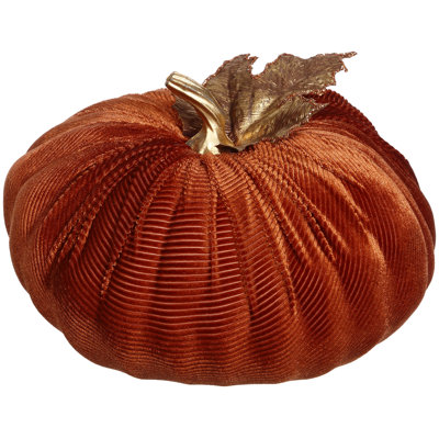 Velvet Pumpkin, Large - Set Of 2