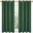 Thermal Insulated Room Darkening Grommet Curtain Panels (Set of 4)-106667159-106667158