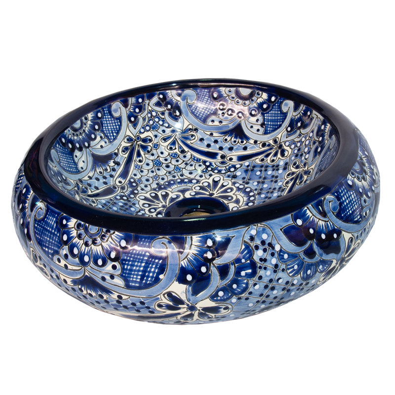 Handmade Talavera Bathroom Sink