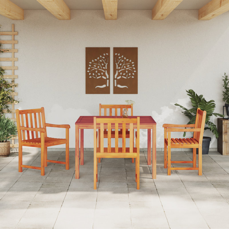 Ensemble repas 5 pièces vidaXL, 4