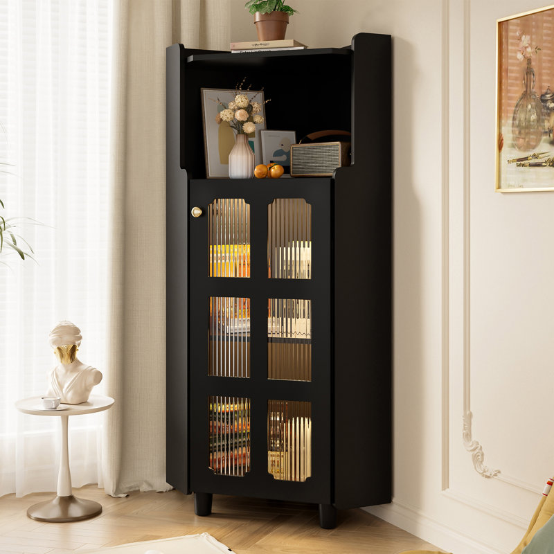 185cm Kitchen Pantry, White