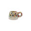 Grande tasse en grès faite à la main à finition mouchetée