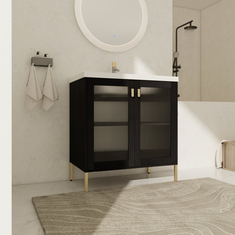 Ensemble de meuble-lavabo simple 31,93 po Oshiro