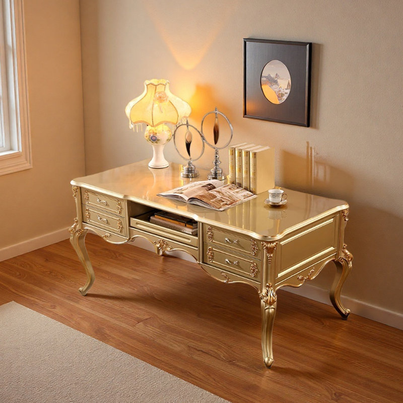Bureau d'écriture Golden Golden, H 30,7 po x l 59,05 po x P 31,49 po