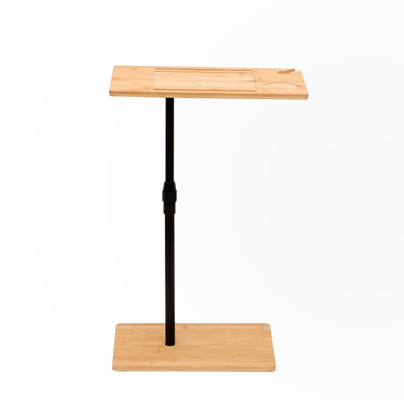 Chakina C-Shaped End Table with Slots