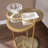 Glass Top End Table
