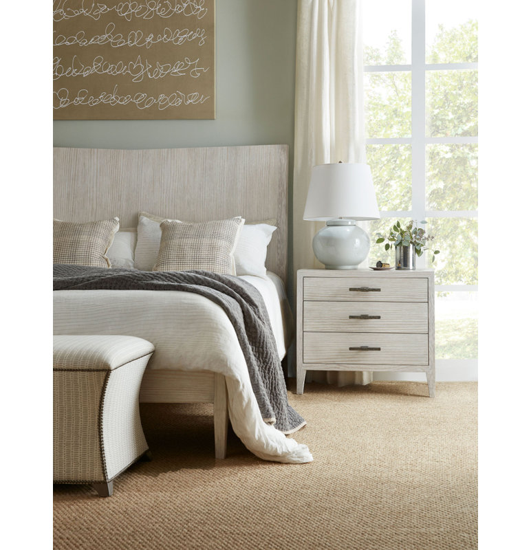 Breeze Solid Wood Bed, King