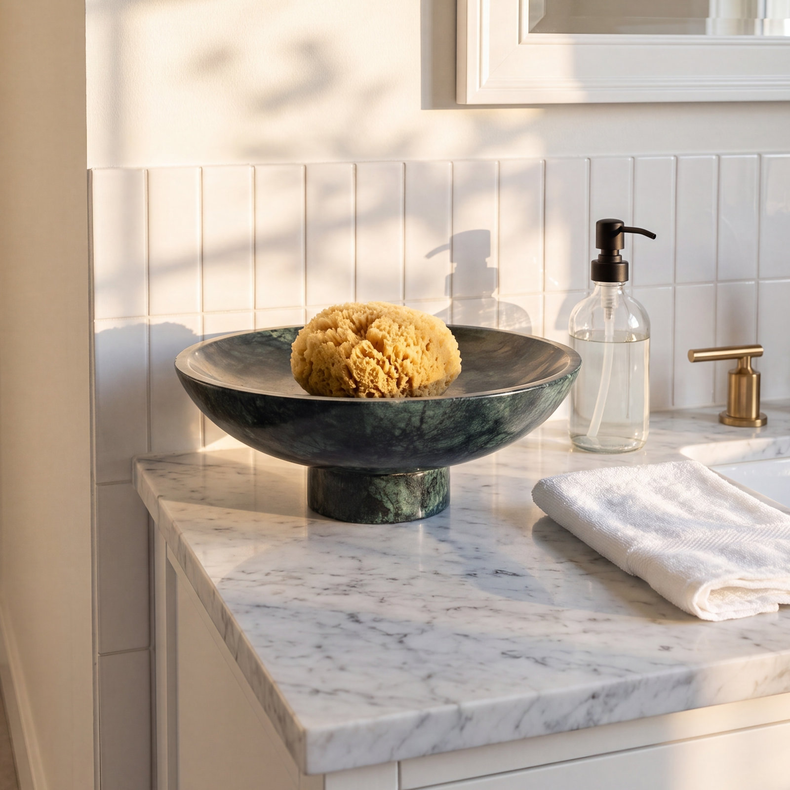 Noki Marble Soap Dish