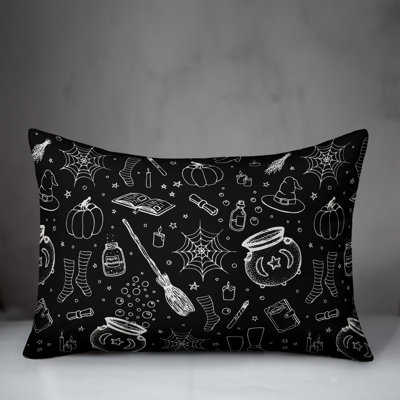  Halloween Stuff Lumbar Pillow
