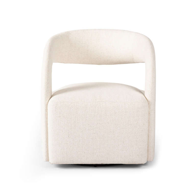 Hawkins Swivel Armchair, Omari Natural