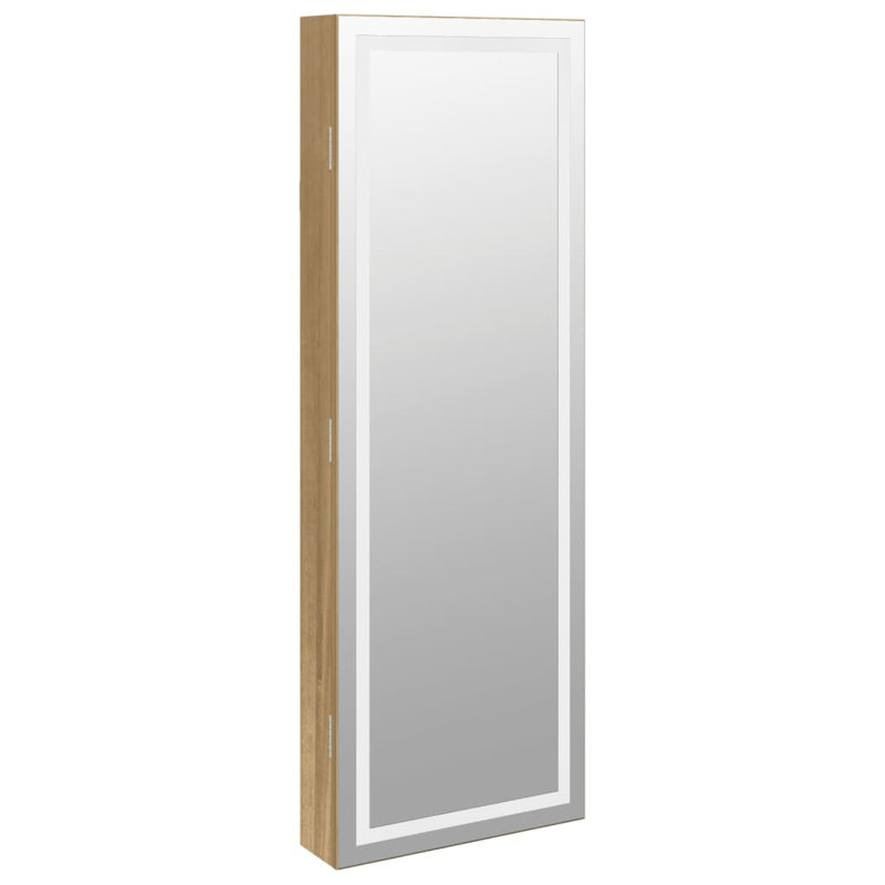 Mycoff Jewelry Armoire, Brown