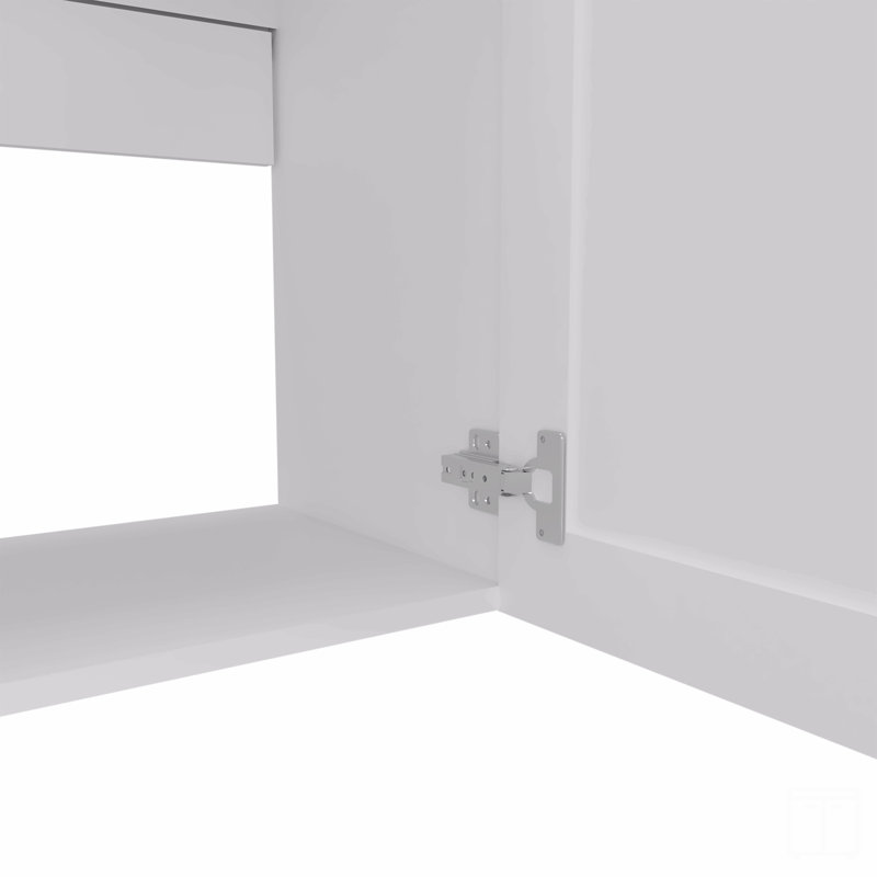 Wall Cabinet, 2 Doors, White