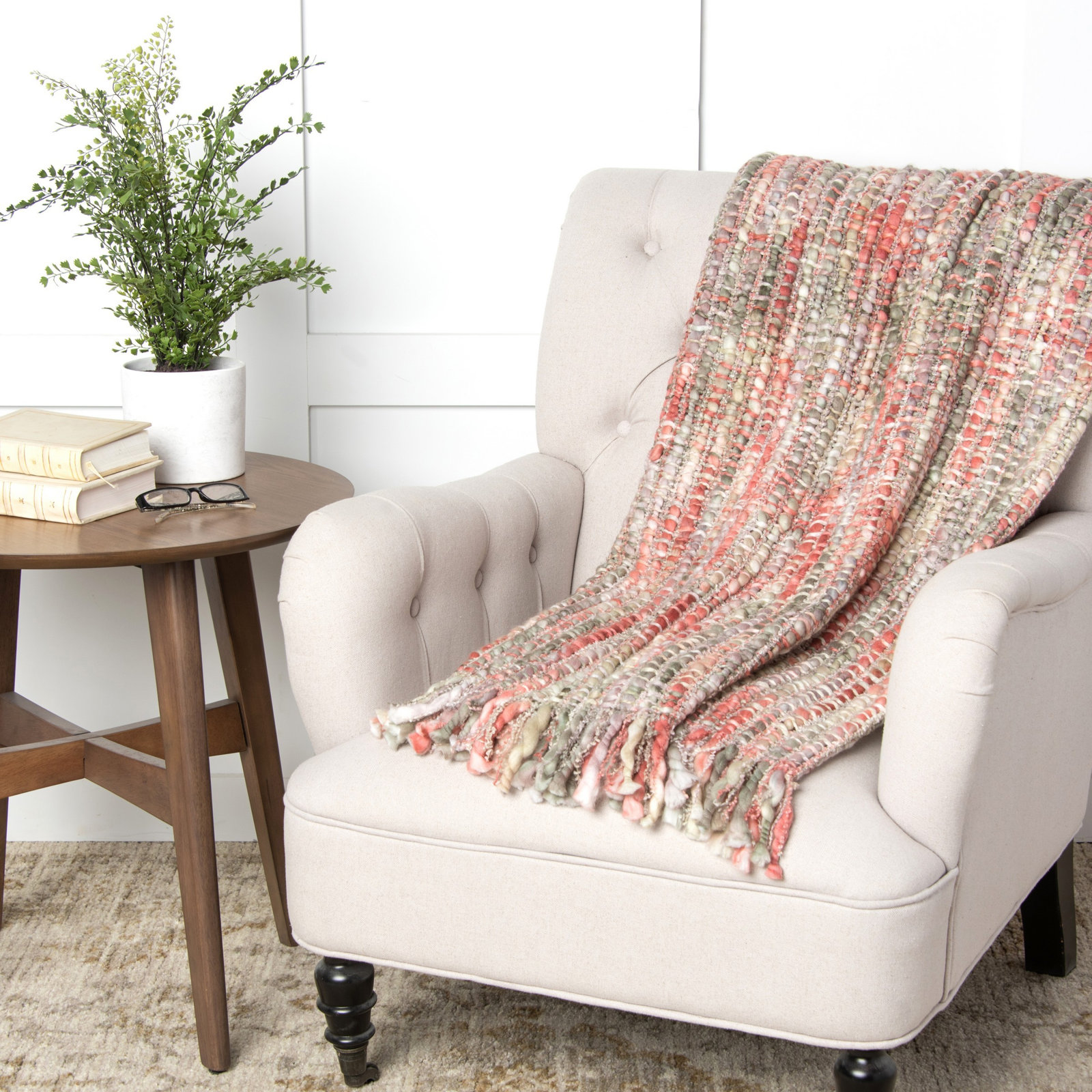 Fontaine Throw Blanket, Multi-Color