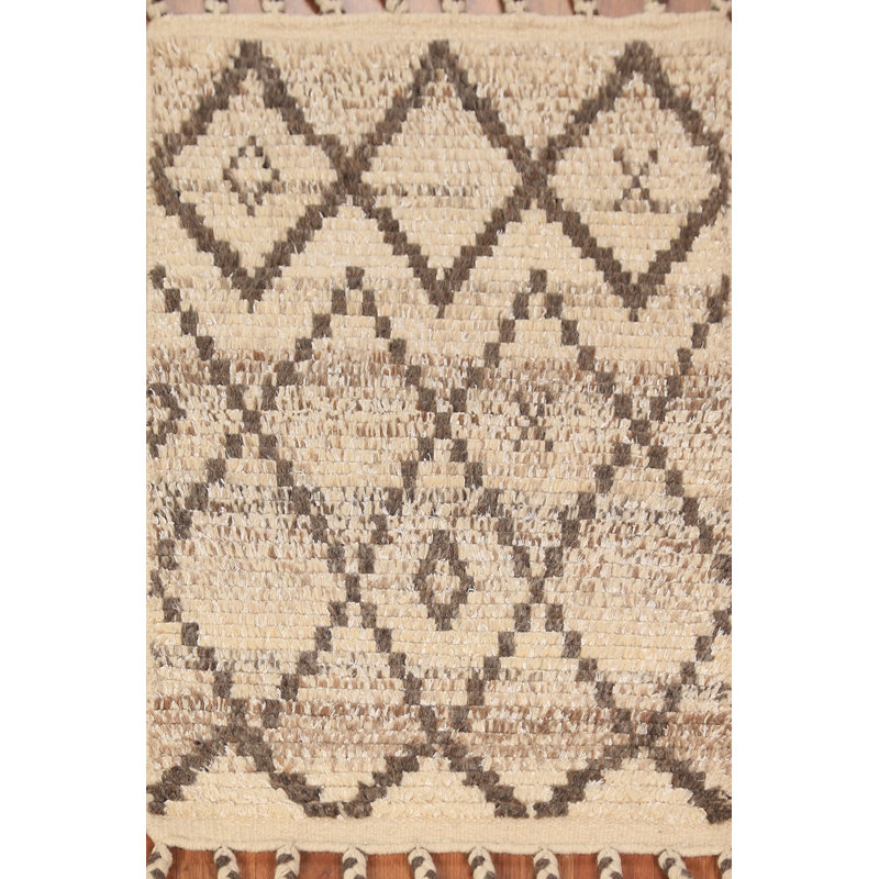 Tapis marocain à motif treillis 2x3