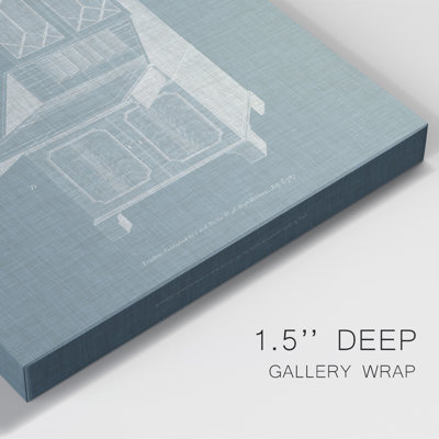 Hepplewhite Desk & Bookcase IV " Hepplewhite Desk And Bookcase IV " Painting Print