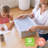 ECR4Kids Letter Size Plastic Tray Organizer with Lids, Large, Storage Bins, 10-Piece-99895655-99895657
