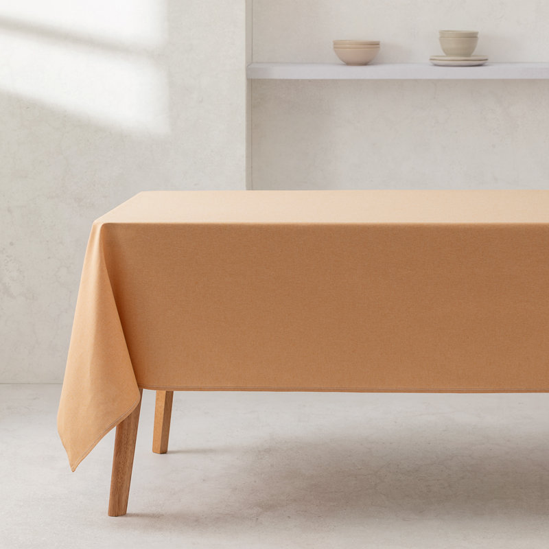 Zajac Dining Linens, 240cm W x 140cm L, Yellow