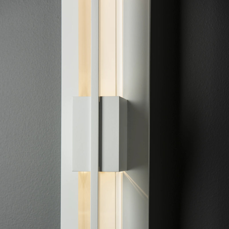 Axis LED Outdoor Flush Mount, 37.8" H x 5.5" W x 4.9" D, Coastal White