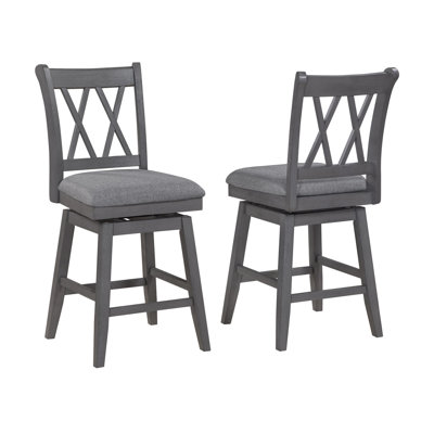 Ireona Swivel Pub Chairs Set Of 2