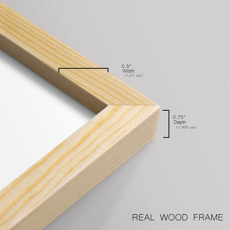 «Birthday Rules», reproduction encadrée - bois massif, H 11 po x l 9 po