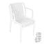 4 - Person Steel Dining Set-1315590123