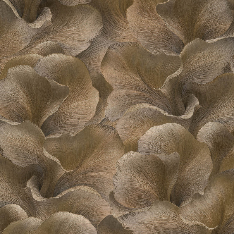 Échantillon de papier peint floral