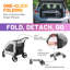 Poussette pour chien Echosmile TG