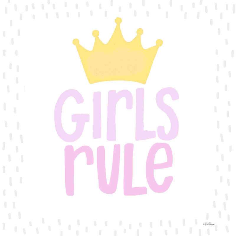 Filles règle, H 12 po x l 12 po
