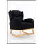 Chaise berçante en tissu 049-Teddy