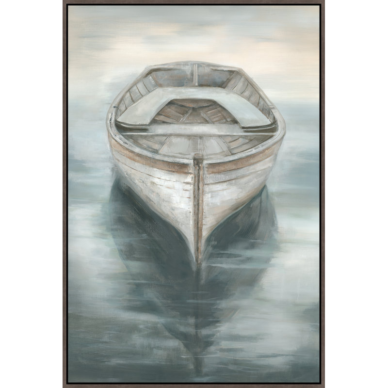 Our Escape Painting by Jacob Lincoln, Glass Coat, 37.75" H x 25.75" W