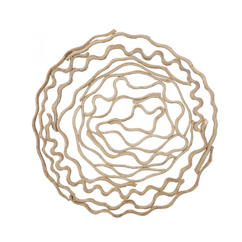Vine Wall Flower, Large, Bleached