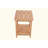 Wood-Grain Imitation Wood Side Table, Simple Yet With A Touch Of Texture. A Small Tabletop For Outdoor Picnics.-2284774