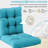 Anjelyka 22"W X 22"D Outdoor Cushions 5" Indoor And Outdoor Seat/Back Cushion-269089417