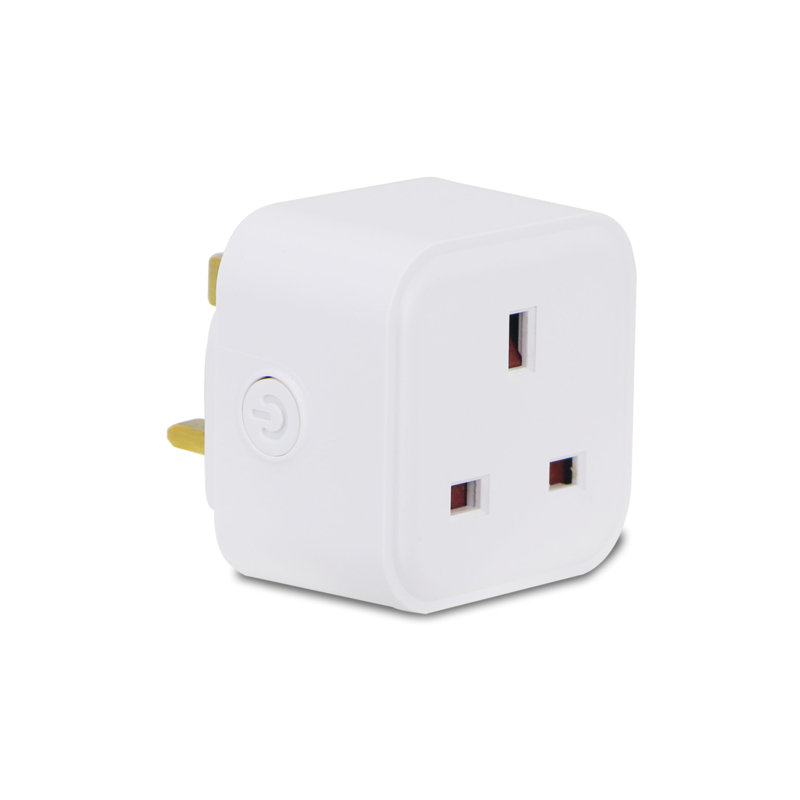 Ener - J 13A WiFi Smart Mini Plug Energy Monitoring UK Compatible White 3 Pack